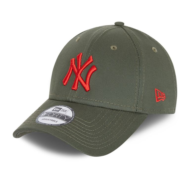 Gorras New Era 9forty Verdes - New York Yankees Essential Khaki 37482GNWM